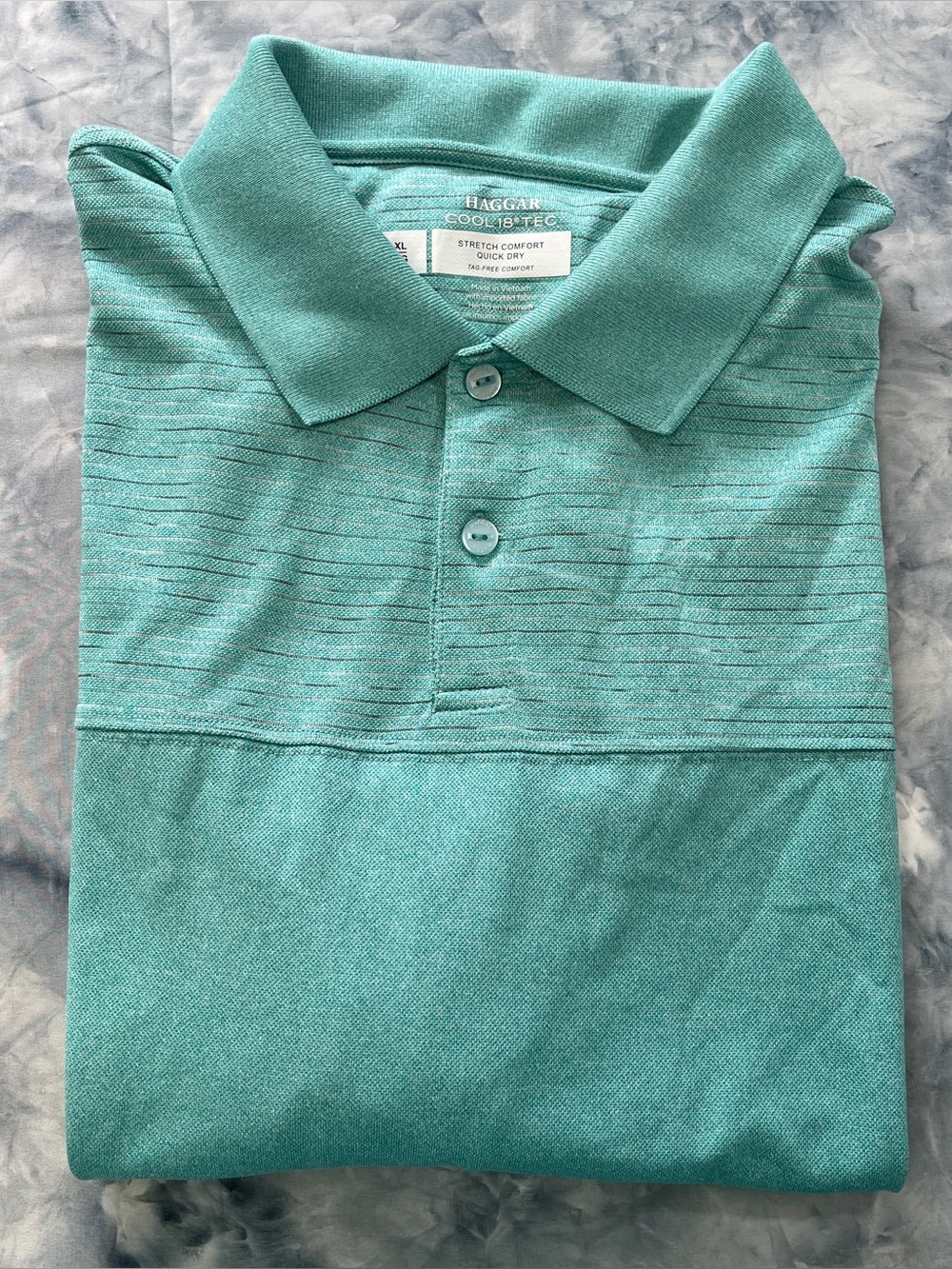 Haggar Cool 18 Tec Men’s Polo XL